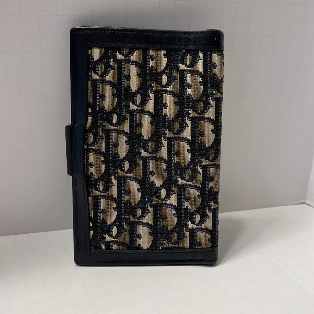 Christian Dior Vintage Oblique Trotter Wallet